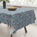 Whimsical Paisley Dance Tablecloth Gallery Image 3