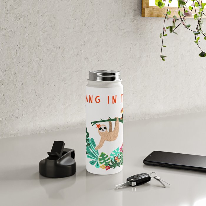 Hang in there! - Sloth Water Bottle Gallery Image 4