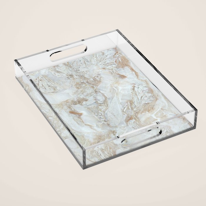 Classic Marble Acrylic Tray Gallery Image 1