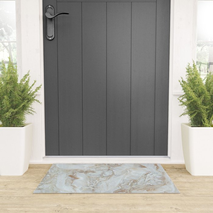 Classic Marble Welcome Mat Gallery Image 3