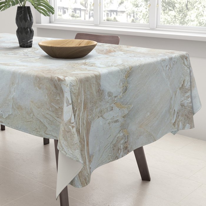 Classic Marble Tablecloth Gallery Image 3