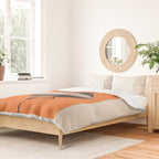 Tangerine Flamingos Duvet Cover Gallery Image 2