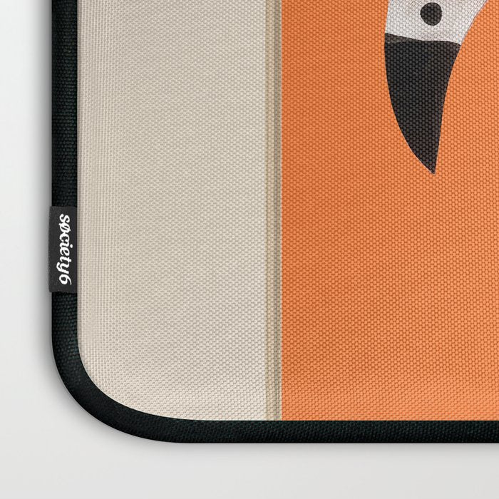 Tangerine Flamingos Laptop Sleeve Gallery Image 3