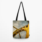 Pittsburgh Steel City Bridge Detail Print Tote Bag Gallery Image 2