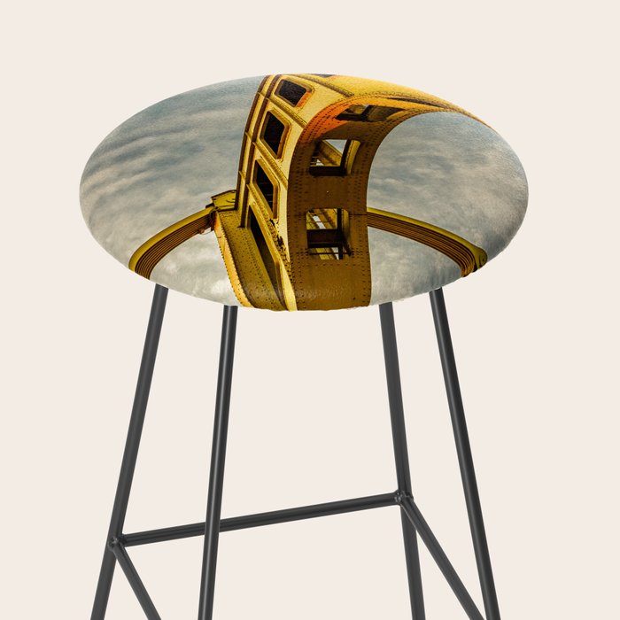 Pittsburgh Steel City Bridge Detail Print Stool Gallery Image 2