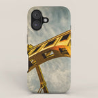 Pittsburgh Steel City Bridge Detail Print iPhone Case Gallery Image 1