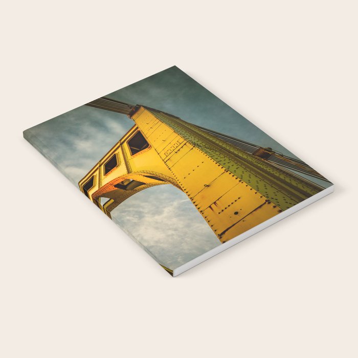 Pittsburgh Steel City Bridge Detail Print Notebook Gallery Image 2