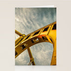 Pittsburgh Steel City Bridge Detail Print Stationery Card Gallery Image 2