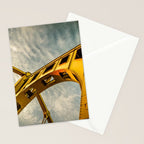 Pittsburgh Steel City Bridge Detail Print Stationery Card Gallery Image 2
