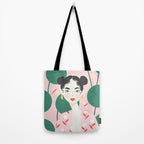 Pink Dragonfly Tote Bag Gallery Image 2