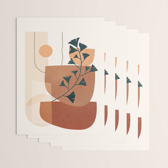 Modern Shapes Design 12 Wrapping Paper Gallery Image 3