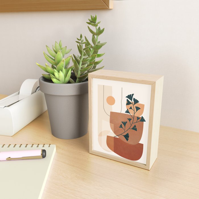 Modern Shapes Design 12 Mini Art Print Gallery Image 2