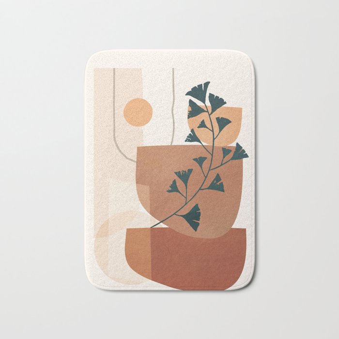Modern Shapes Design 12 Bath Mat Gallery Image 1