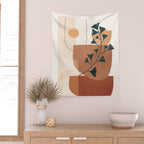 Modern Shapes Design 12 Wall Tapestry Gallery Image 2