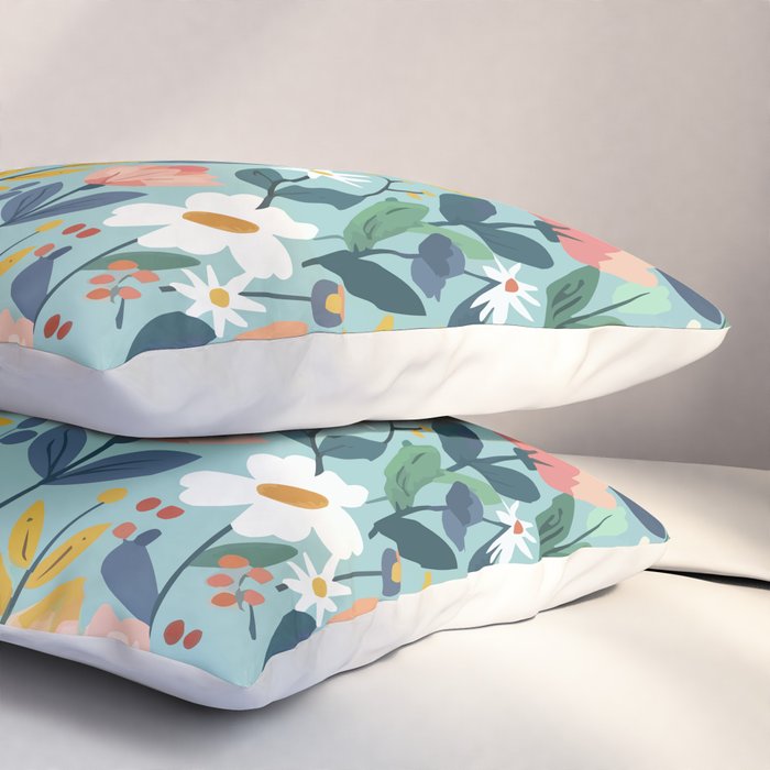 Whimsy Floral Infusion Pillow Sham Gallery Image 3