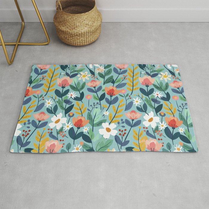Whimsy Floral Infusion Rug Gallery Image 1