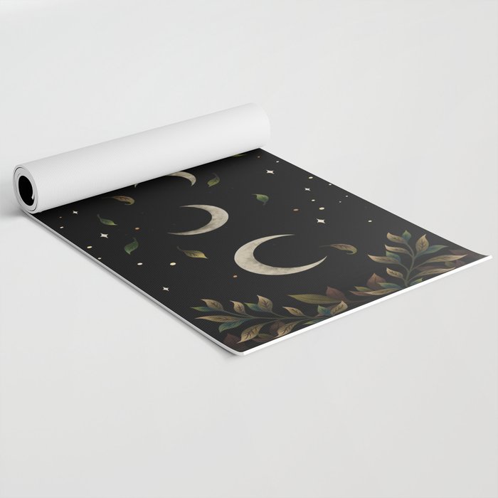 Crescent Moon Garden Yoga Mat Gallery Image 2