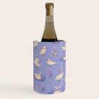 Swans With Bows - Ducks And Flowers Wine Chiller Gallery Image 3