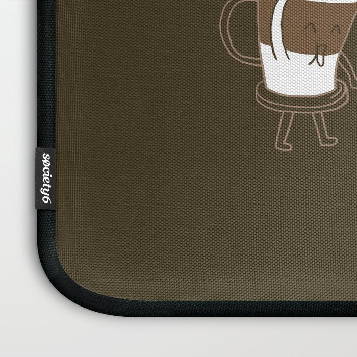 Sorry, I'm latte. Laptop Sleeve Gallery Image 3
