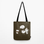 Sorry, I'm latte. Tote Bag Gallery Image 2
