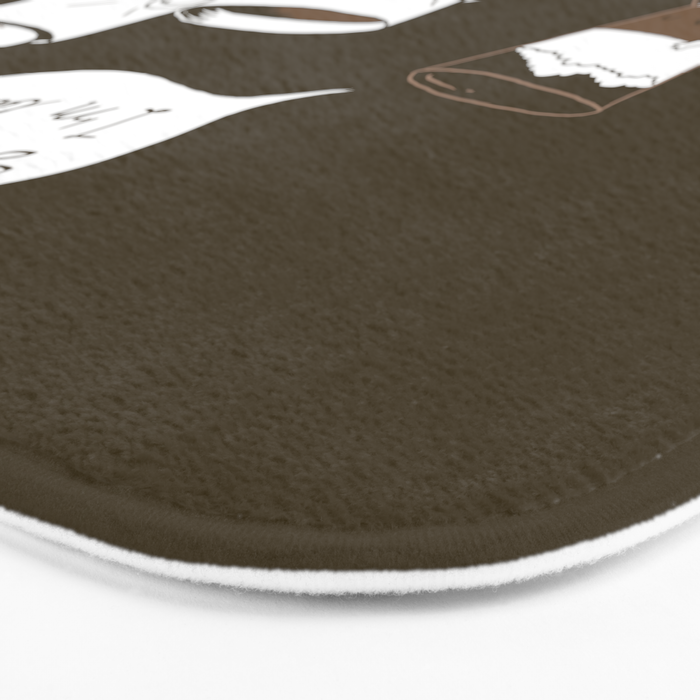 Sorry, I'm latte. Bath Mat Gallery Image 3
