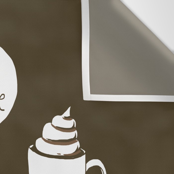 Sorry, I'm latte. Wall Tapestry Gallery Image 3