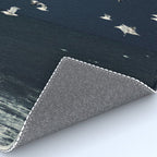 Birds in Flight - Dark Blue Sea - Ocean Print - Travel photography Rug Gallery Image 4