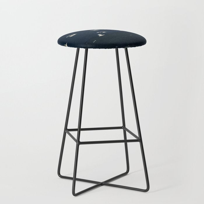 Birds in Flight - Dark Blue Sea - Ocean Print - Travel photography Stool Gallery Image 1