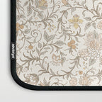 Hand Drawn Jacobean Floral - Apricot Sage Laptop Sleeve Gallery Image 3