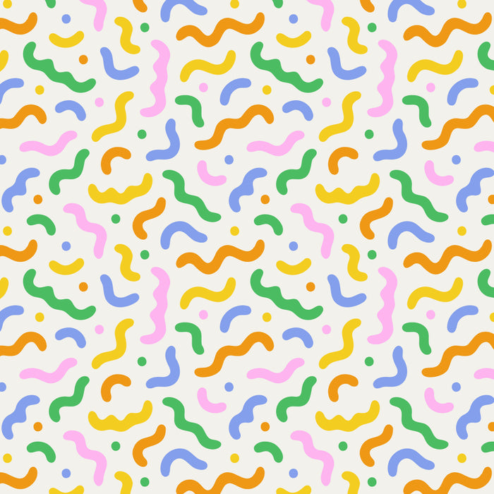 Colorful line doodle art pattern Coffee Mug Gallery Image 2