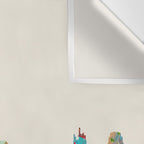 kansas city skyline Wall Tapestry Gallery Image 3