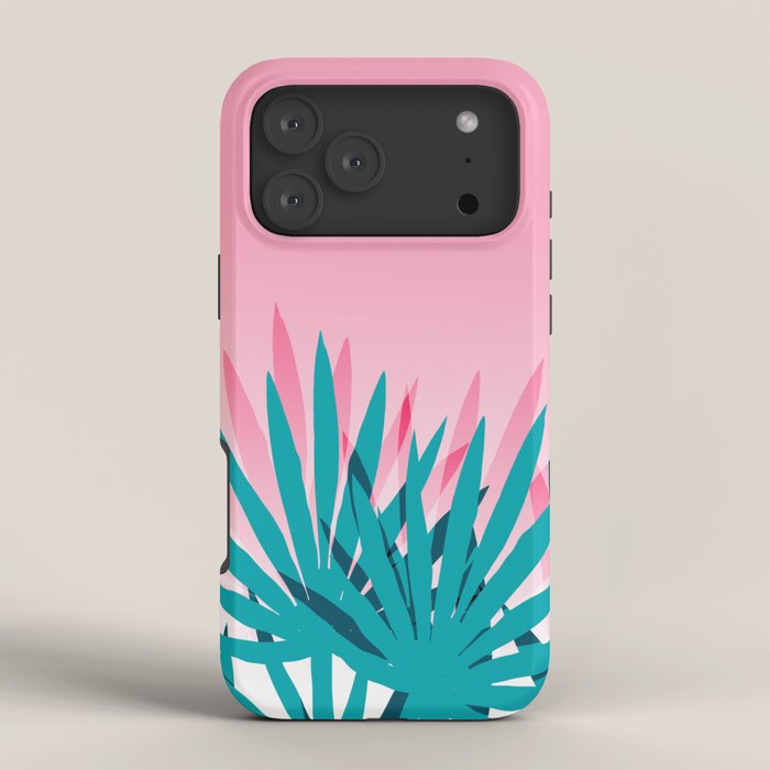 Dissed - memphis retro vintage neon pink pastel ombre trendy girl gift for hipster urban beach goer iPhone Case Gallery Image 4