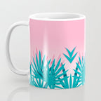 Dissed - memphis retro vintage neon pink pastel ombre trendy girl gift for hipster urban beach goer Coffee Mug Gallery Image 3
