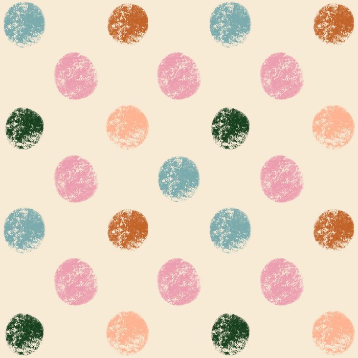 Pastel Color Polka Dot Coffee Mug Gallery Image 2