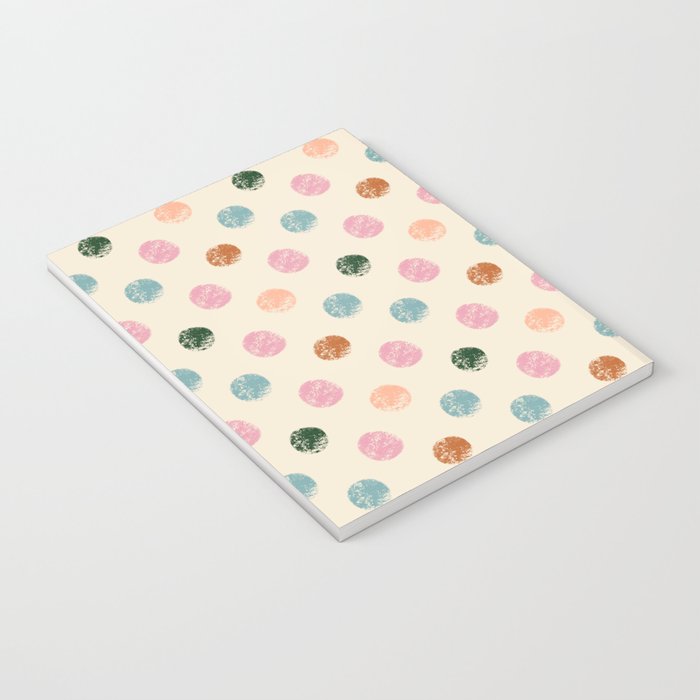 Pastel Color Polka Dot Notebook Gallery Image 3