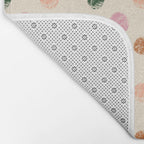 Pastel Color Polka Dot Bath Mat Gallery Image 2
