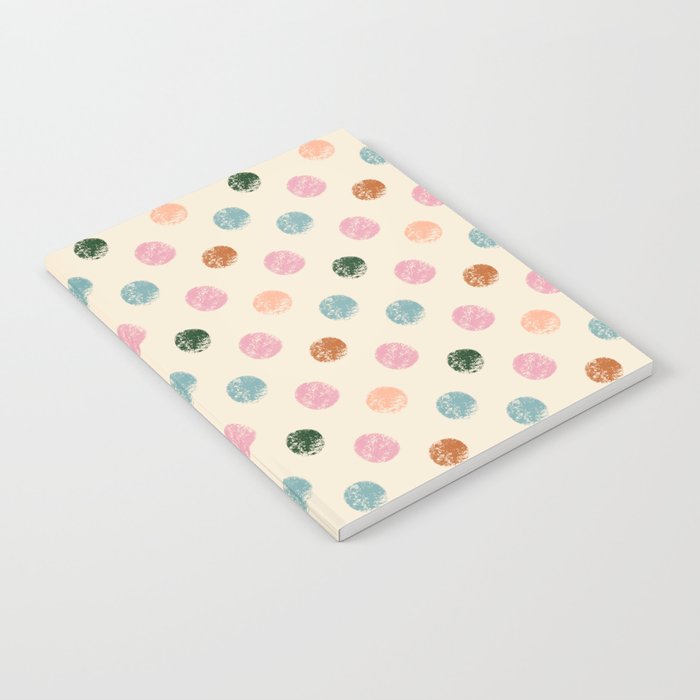 Pastel Color Polka Dot Notebook Gallery Image 2