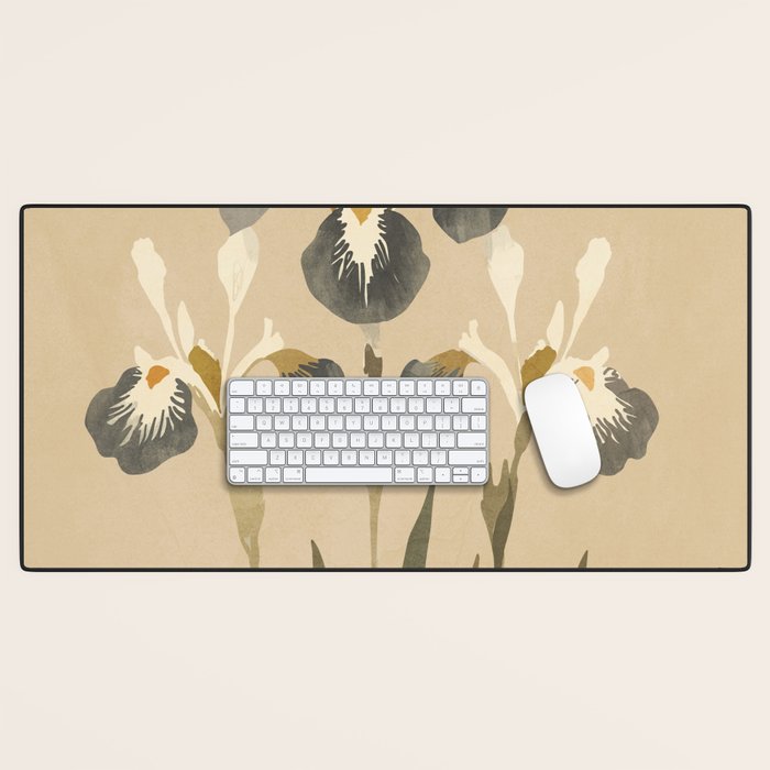 Irises 2 Desk Mat Gallery Image 1