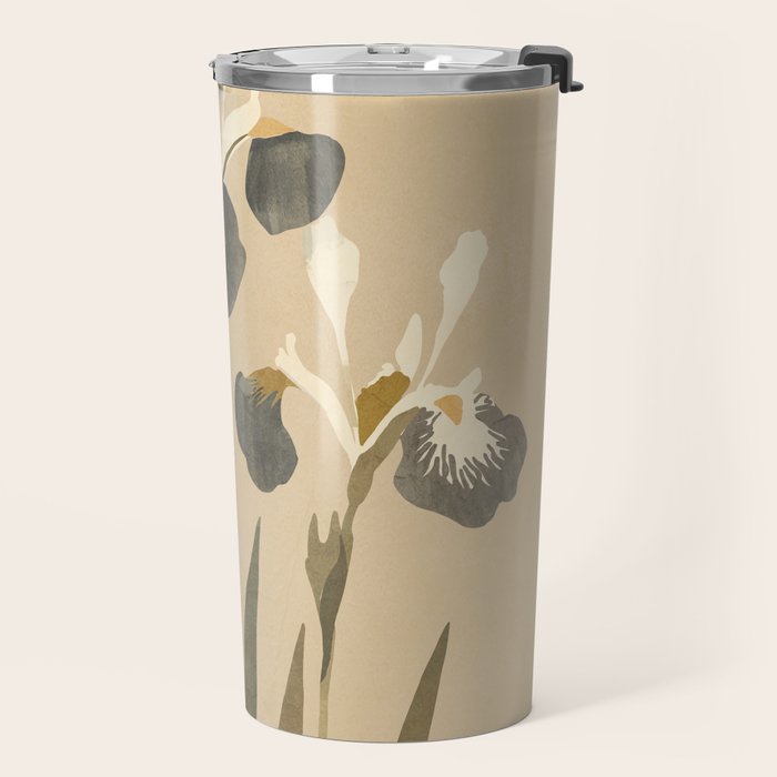 Irises 2 Travel Mug Gallery Image 2