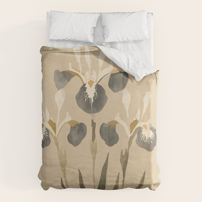 Irises 2 Duvet Cover Gallery Image 1