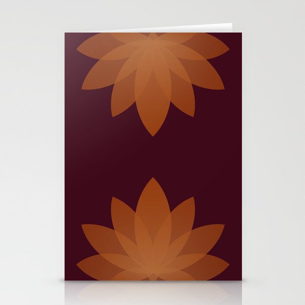 Lotus Flower Minimalism XII Stationery Card Gallery Image 2