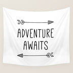 Adventure Awaits Wall Tapestry Gallery Image 4
