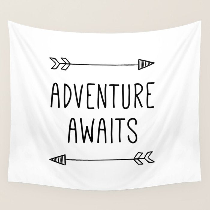 Adventure Awaits Wall Tapestry Gallery Image 4
