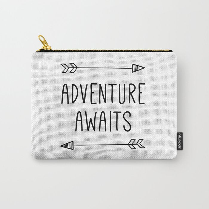 Adventure Awaits Carry All Pouch Gallery Image 1