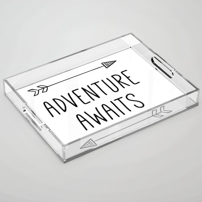 Adventure Awaits Acrylic Tray Gallery Image 1