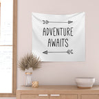 Adventure Awaits Wall Tapestry Gallery Image 2