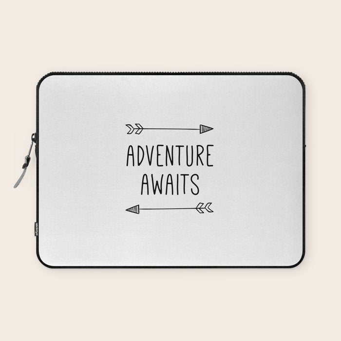Adventure Awaits Laptop Sleeve Gallery Image 1