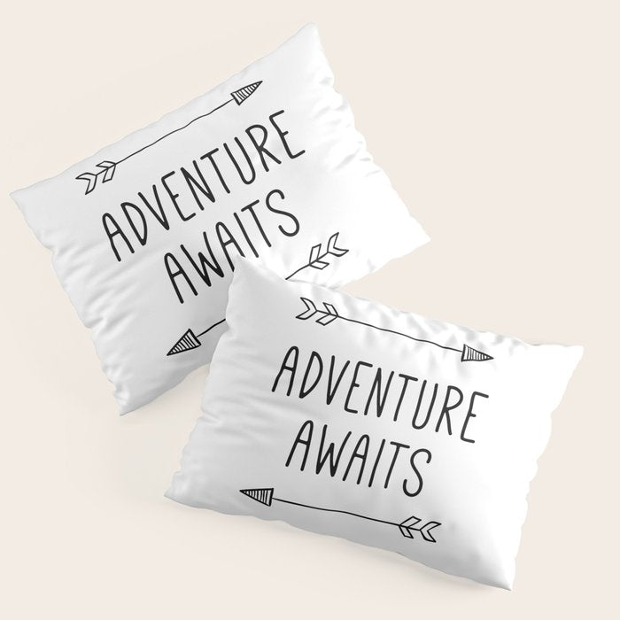 Adventure Awaits Pillow Sham Gallery Image 3