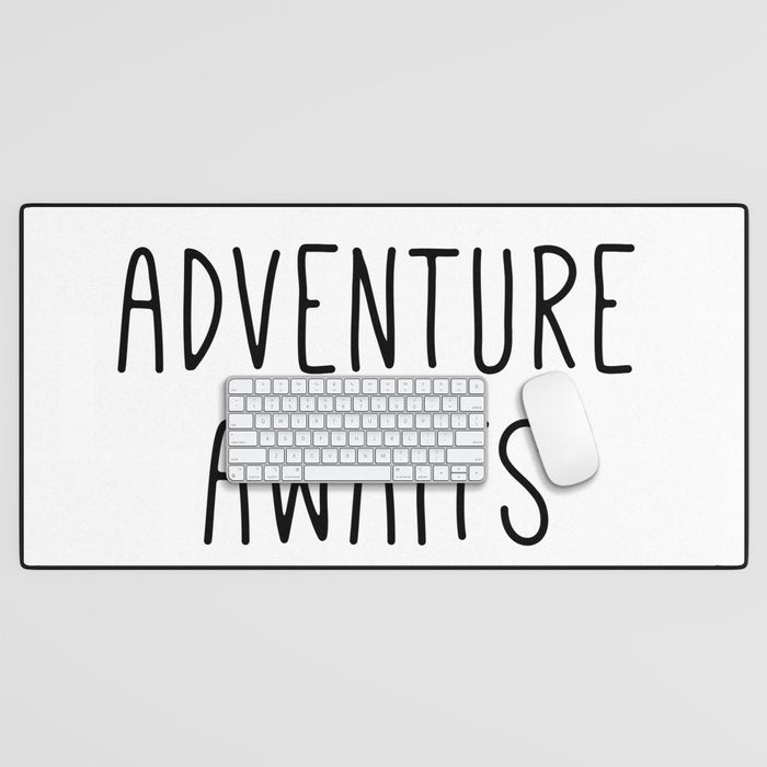 Adventure Awaits Desk Mat Gallery Image 1