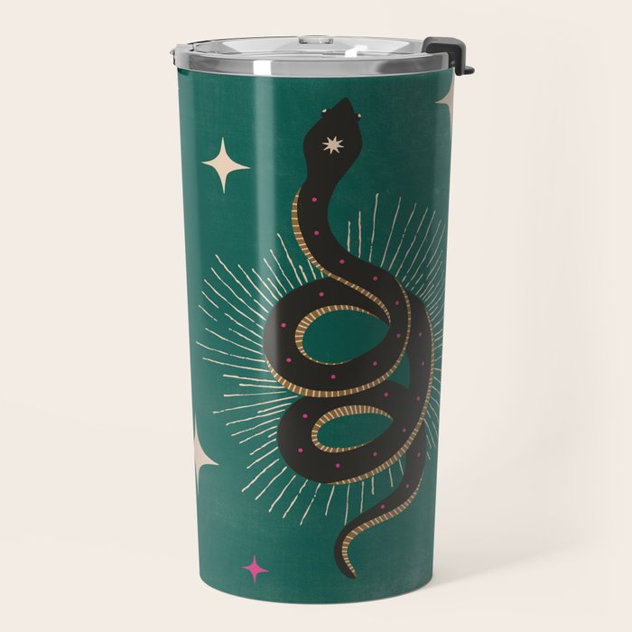 Slither - Green Travel Mug Gallery Image 2